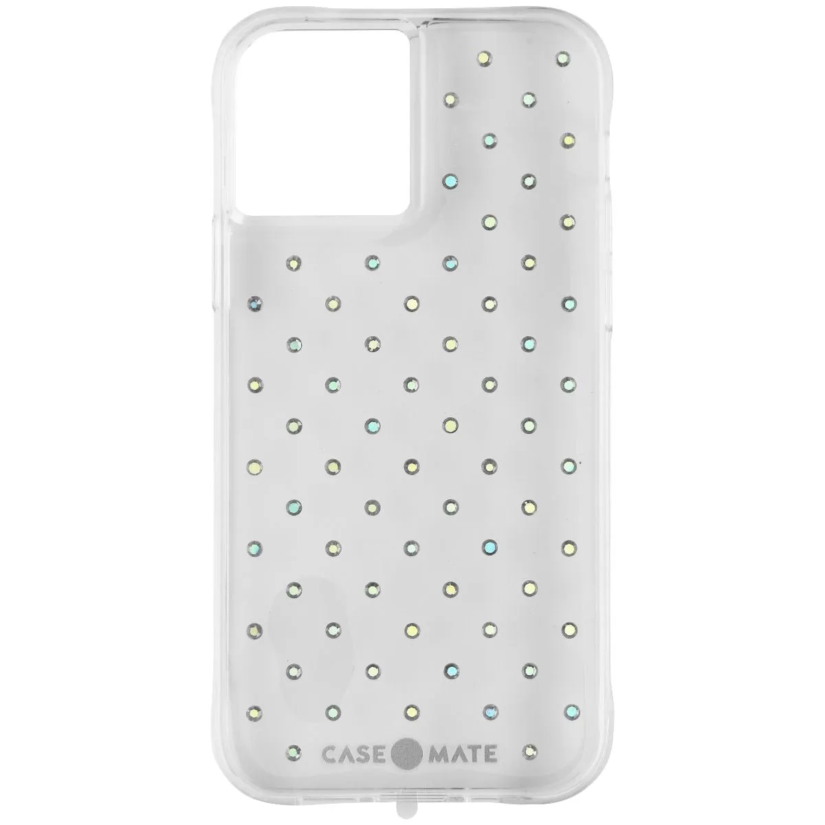 Case-Mate Iridescent Gems Series Case for Apple iPhone 12/12 Pro - Gold/Clear