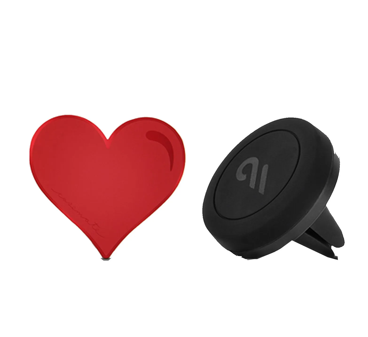 Case-Mate Magnetic Car Mount -Red Heart (Barcode: 846127184342 )