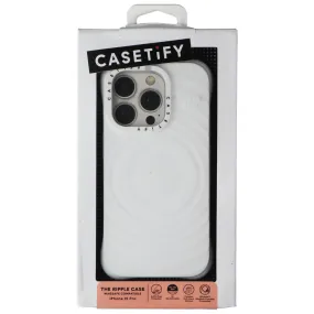 CASETiFY Ripple Case for Apple iPhone 15 Pro - White