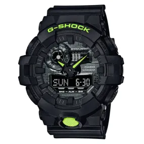 Casio G-Shock Watch Men's Oversized Neon Digital Camo GA-700DC-1ADR