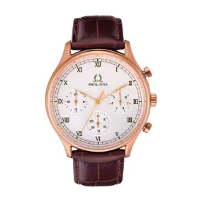 Classicist Multi-Function Quartz Leather Men Watch W06-03256-003