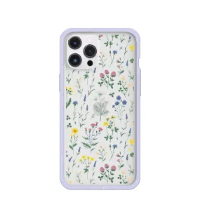 Clear Shadow Blooms iPhone 12 Pro Max Case With Lavender Ridge