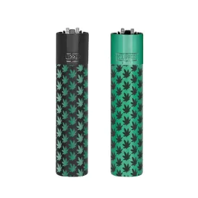 Clipper Metal - Green & Black - Mini Leaves