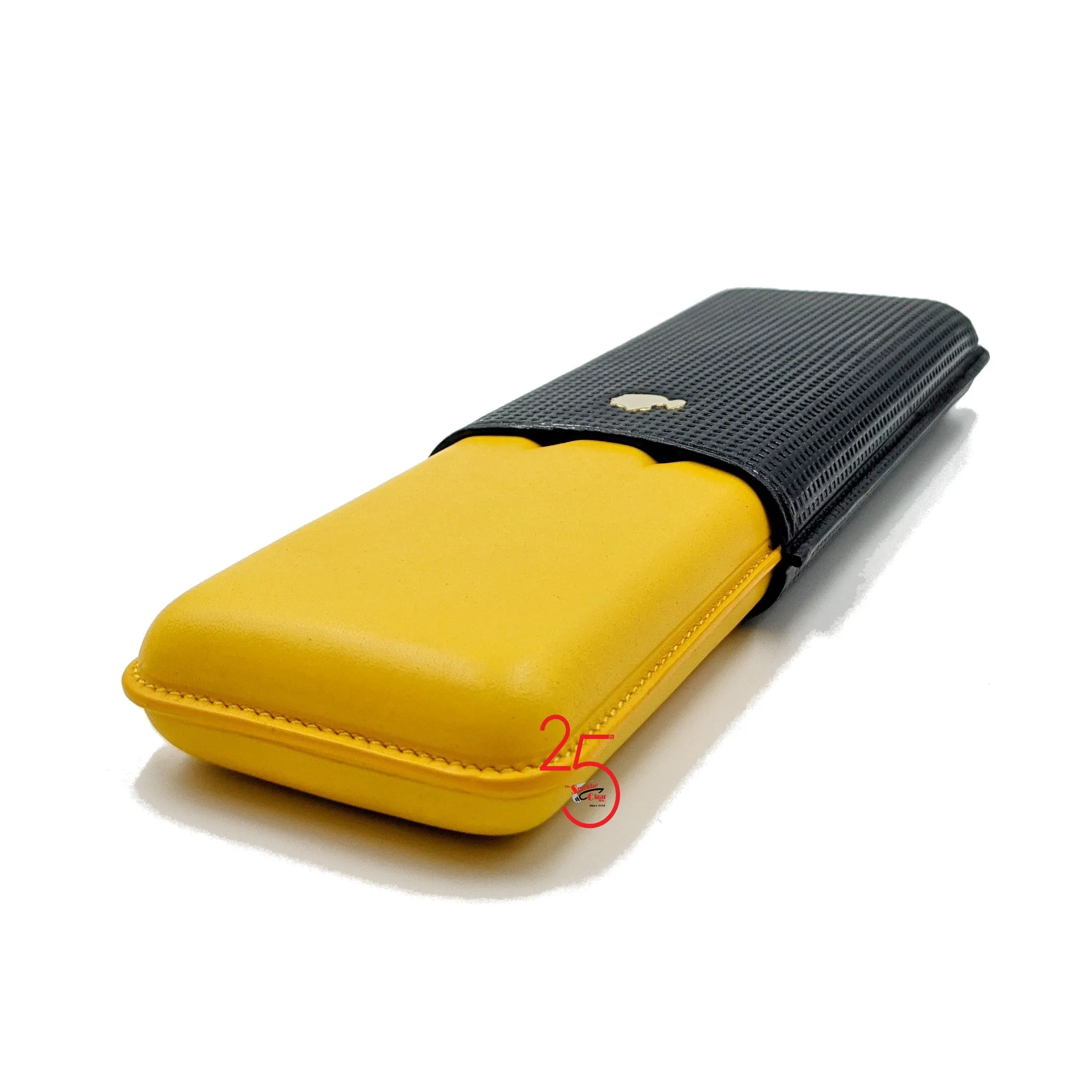 Cohiba 3 Finger Leather Cigar Case