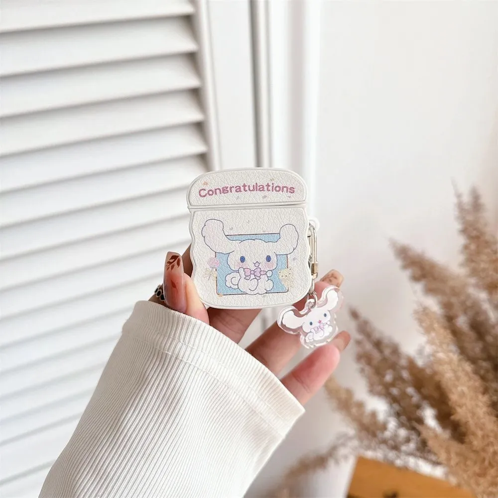 Cute 3D Kawaii AirPod Case Sanrio AirPods Case With pendant