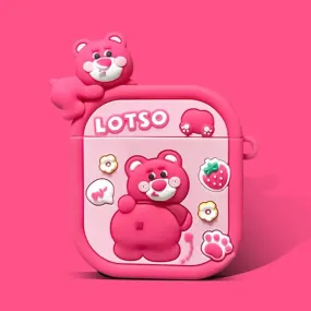 Cute 3D Kawaii AirPod Case Sanrio AirPods Case With pendant