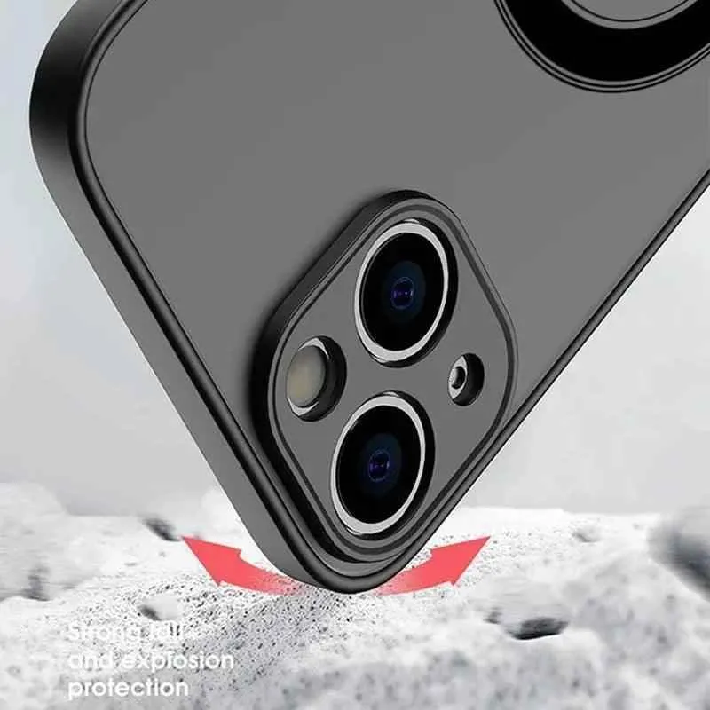 Cute Phone Cases for iPhone 11, 12, 13, 14, 15, Pro, Max, Plus, and Mini models - Magsafe Matte Cover - TSP192