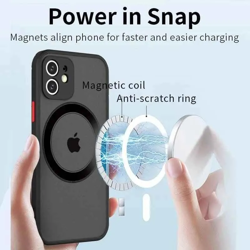 Cute Phone Cases for iPhone 11, 12, 13, 14, 15, Pro, Max, Plus, and Mini models - Magsafe Matte Cover - TSP192