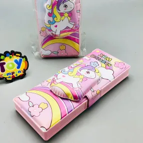 Cute Unicorn Design Double Sided Magnetic Geometry Box