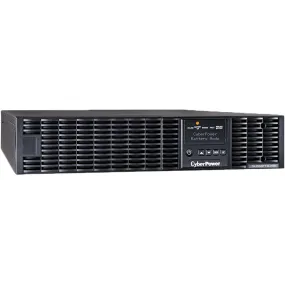 CyberPower 1500VA/1350W 8 Outlets 2U Rack/Tower   Pre-Installed SNMP Card Smart App Online UPS System - New Battery Certified Refurbished