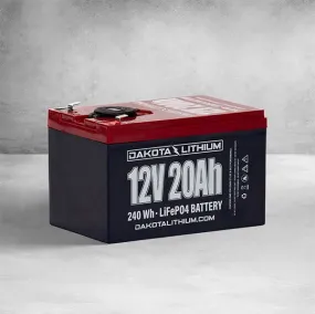 Dakota Lithium 12V 20AH Battery