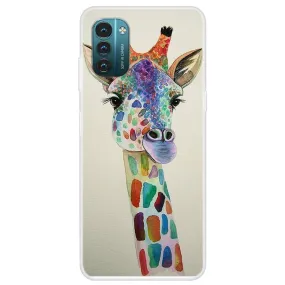 Deco Nokia G11 / G21 case - Colorful Giraffe