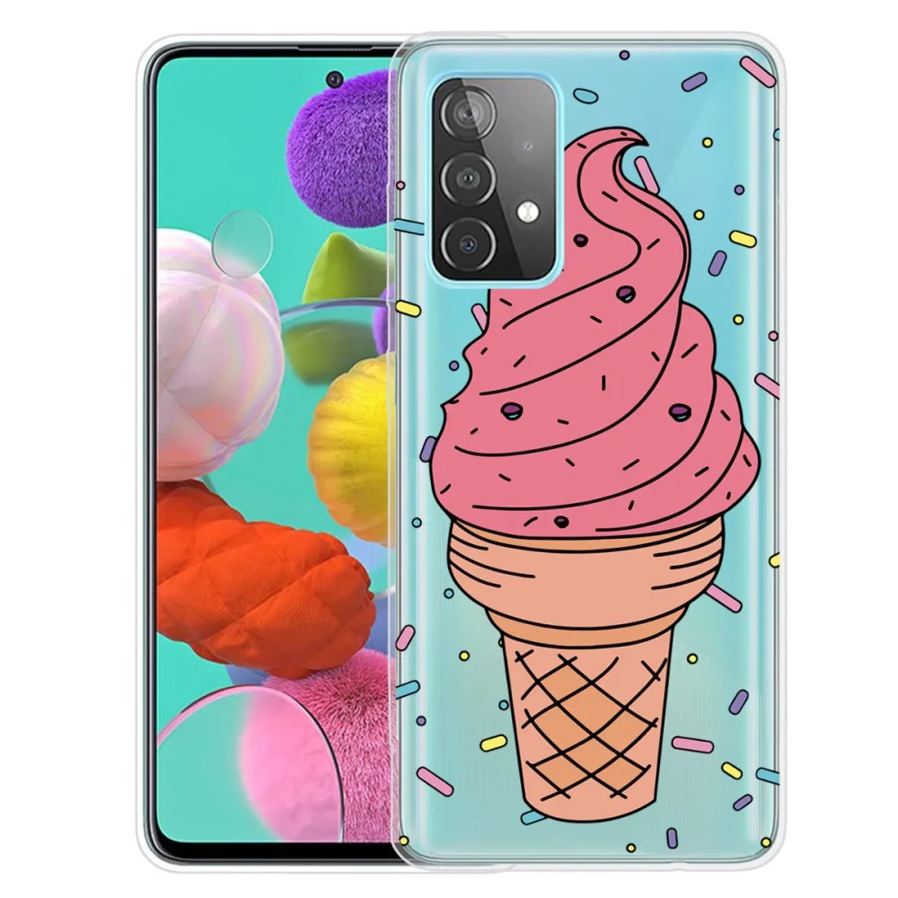 Deco Samsung Galaxy A53 5G case - Ice Cream