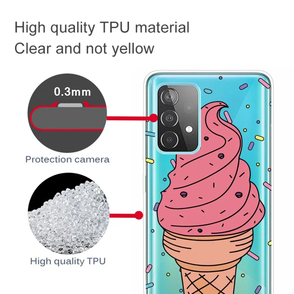 Deco Samsung Galaxy A53 5G case - Ice Cream