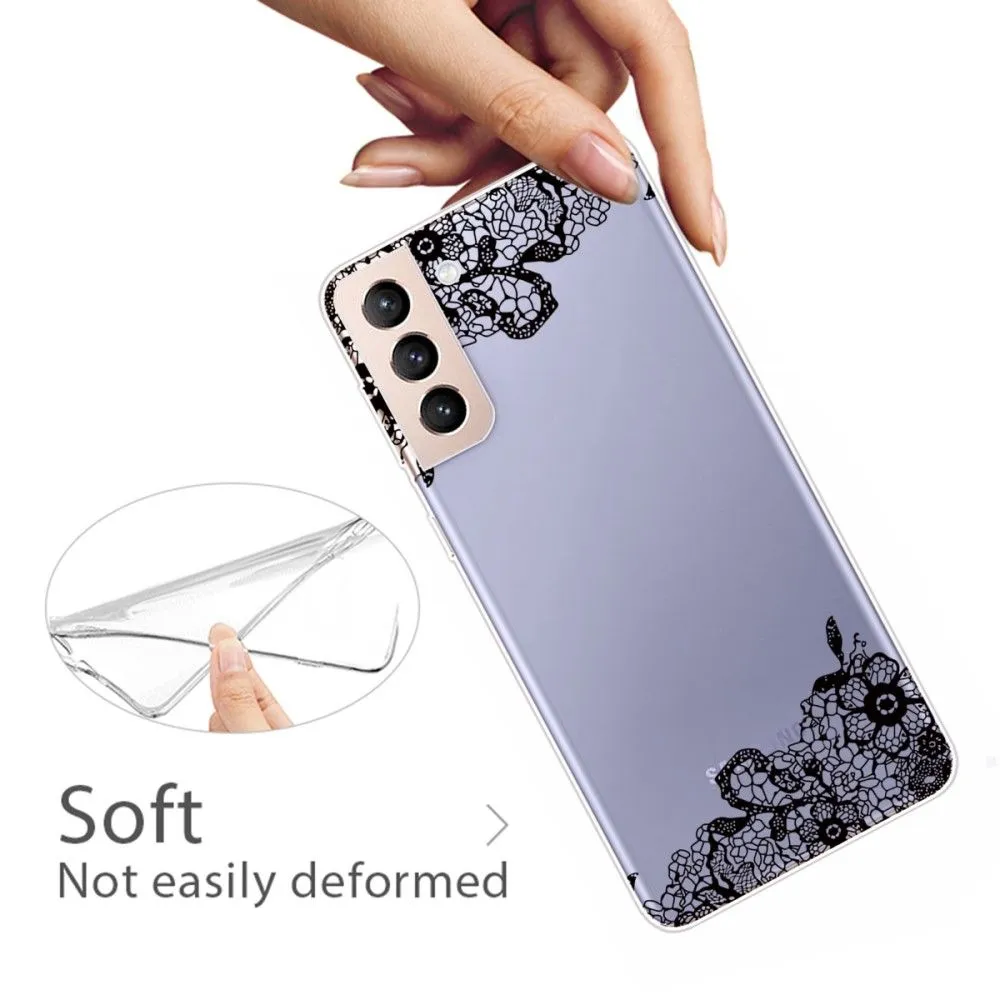 Deco Samsung Galaxy S22 Plus case - Lace Flower