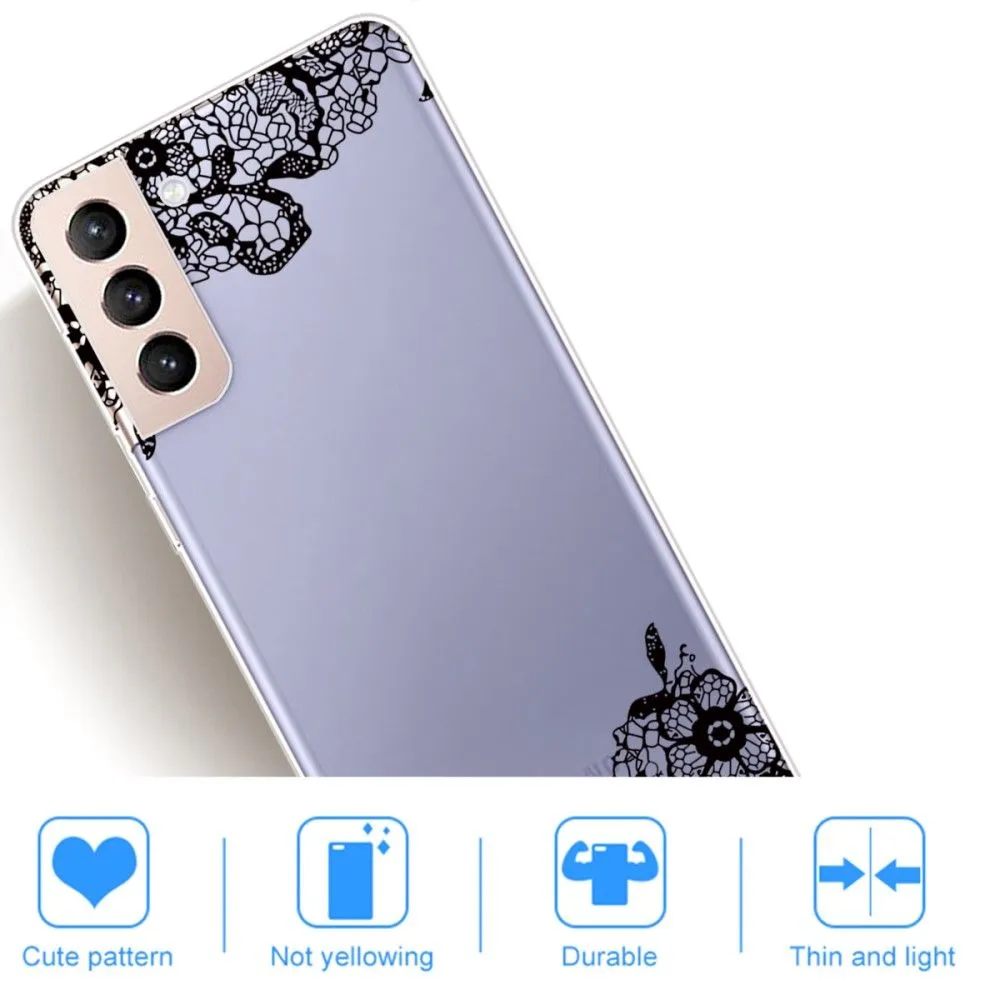 Deco Samsung Galaxy S22 Plus case - Lace Flower