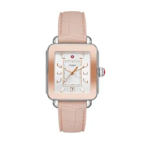 Deco Sport Two-Tone Pink Gold Watch