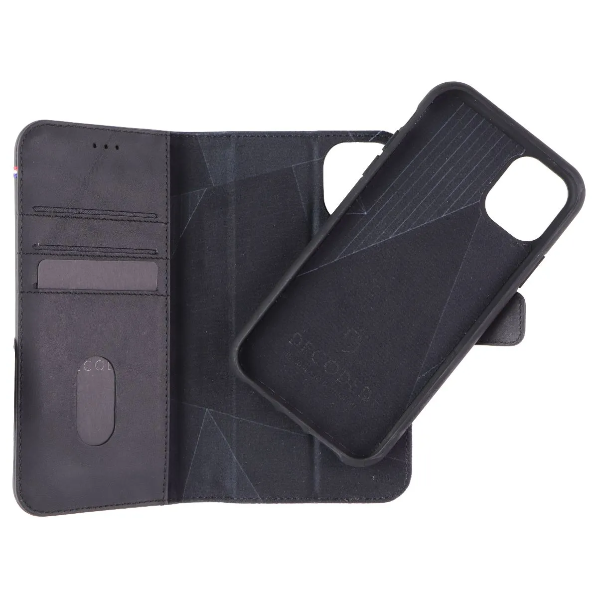 Decoded Detachable Wallet Case for Apple iPhone 11 - Black