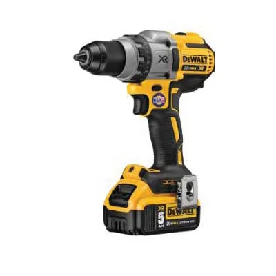 DeWALT DCD991P2 20V Max XR Brushless 3-Speed Drill/Driver Kit (Includes (2) 20V Max XR 5.0ah Batteries, Charger, Belt Hook, Side Hanlde, and Kitbox)