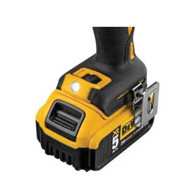 DeWALT DCD991P2 20V Max XR Brushless 3-Speed Drill/Driver Kit (Includes (2) 20V Max XR 5.0ah Batteries, Charger, Belt Hook, Side Hanlde, and Kitbox)