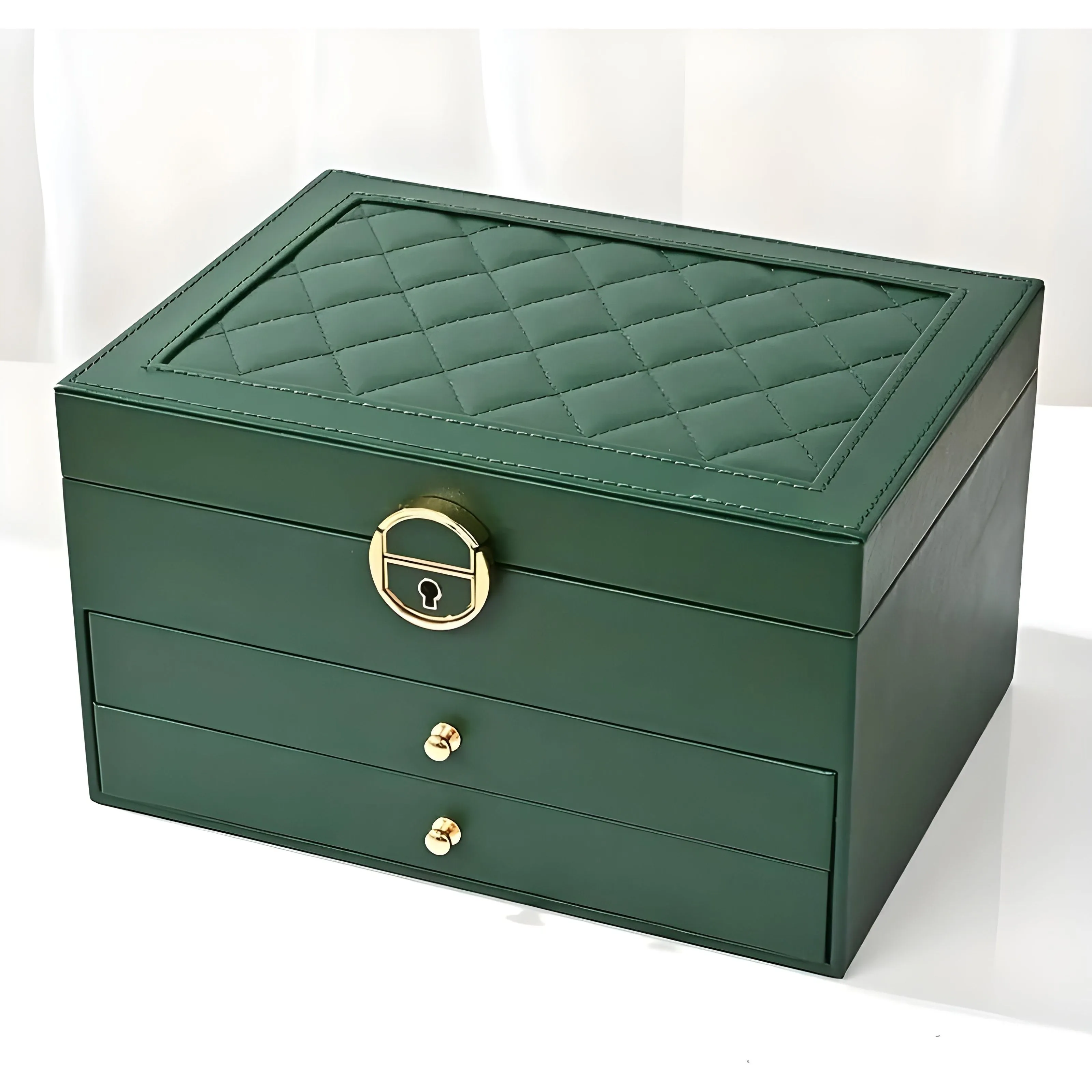 DiamondKeep Box - Elegante dreilagige Schmuckschubladenbox