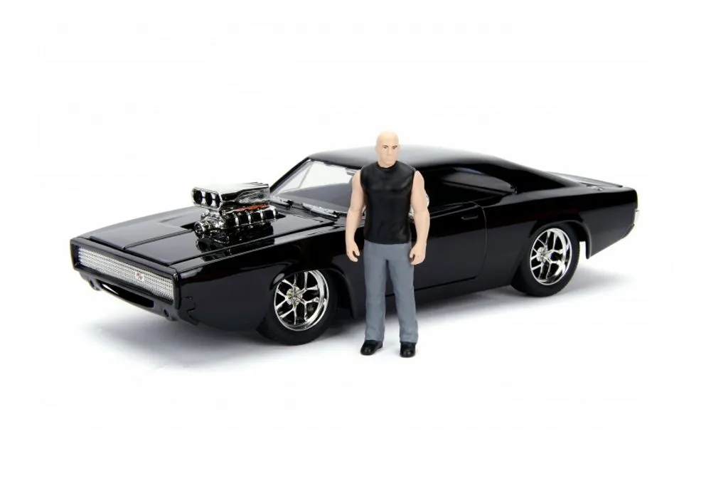 Dodge Charger RT From Fast And Furious [Kit] in Black