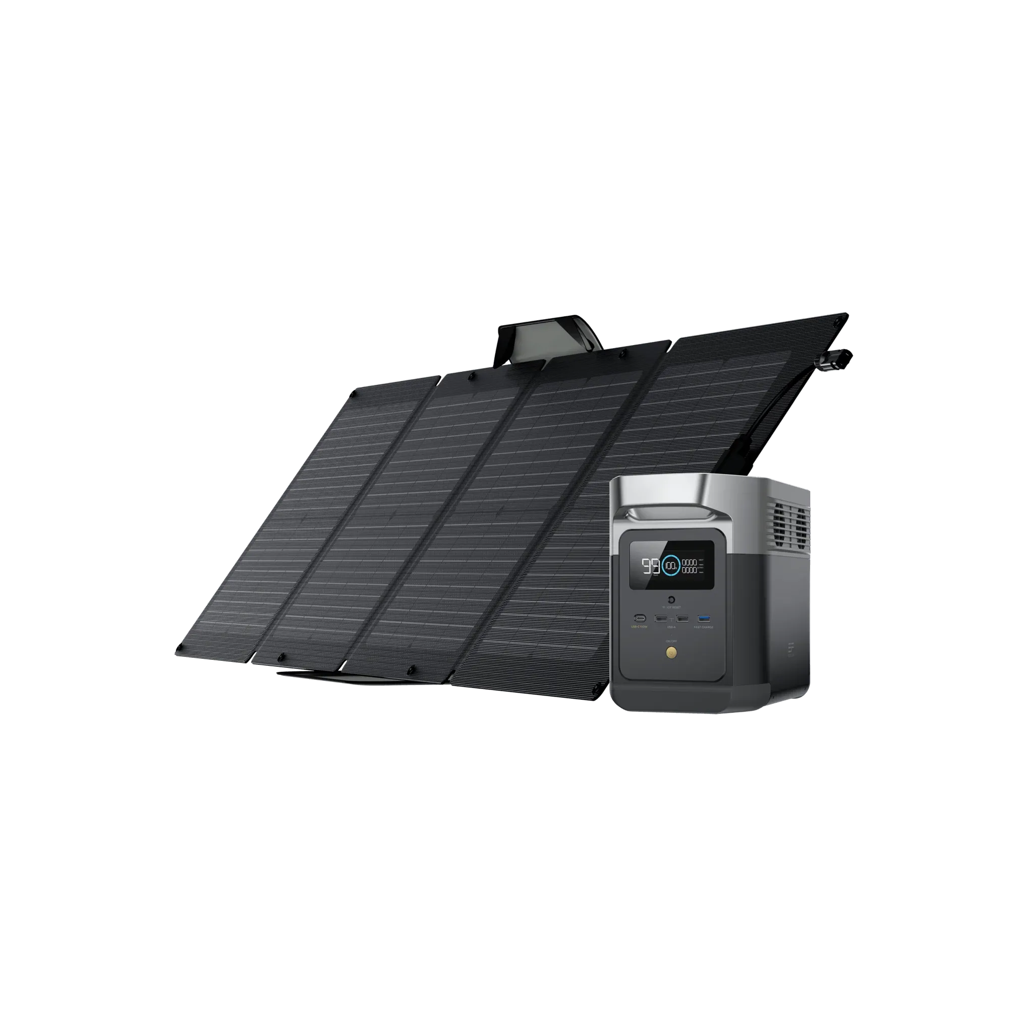 EcoFlow DELTA mini Solar Generator   1 (One) 110W Portable Solar Panel