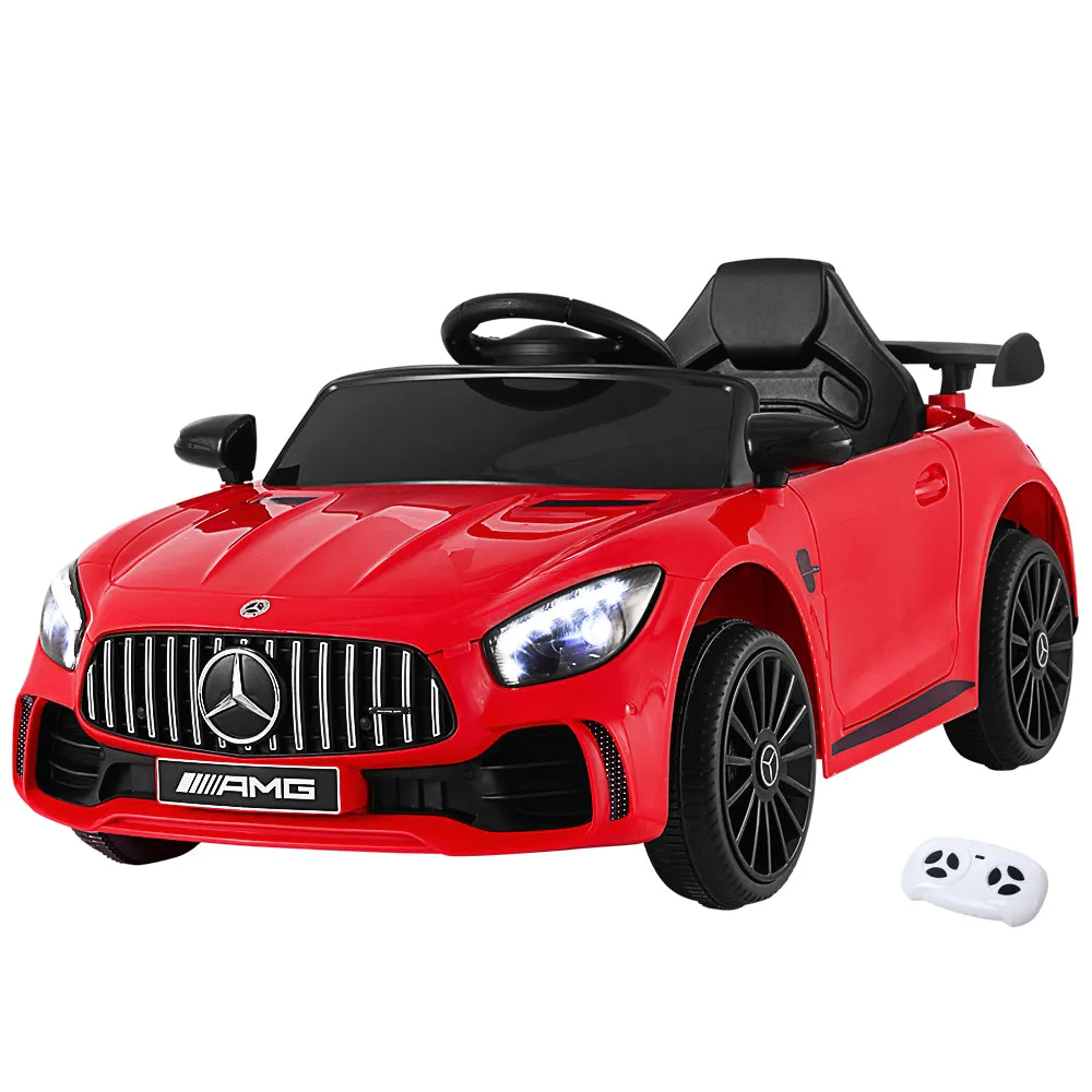 Electric Ride On Car, Remote Control, Music, Red - Mercedes-Benz AMG GTR