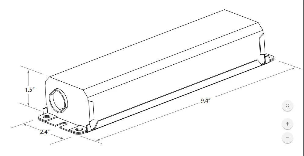 Emergency Ballast - 750 Lumen - BAL650C-4ACTD For Double/Quad/Triple 4 Pin CFL Lamps