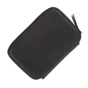 Endless Companion Leather Adjustable 5 Pen Pouch in Black