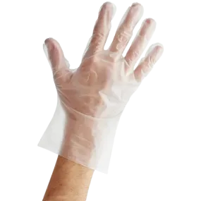 ETPEMQM Thermoplastic Gloves Clear Medium - 2000/Case