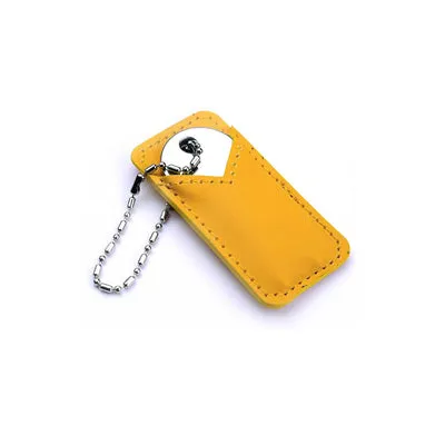 Executive Leather Rounded Key USB Drive