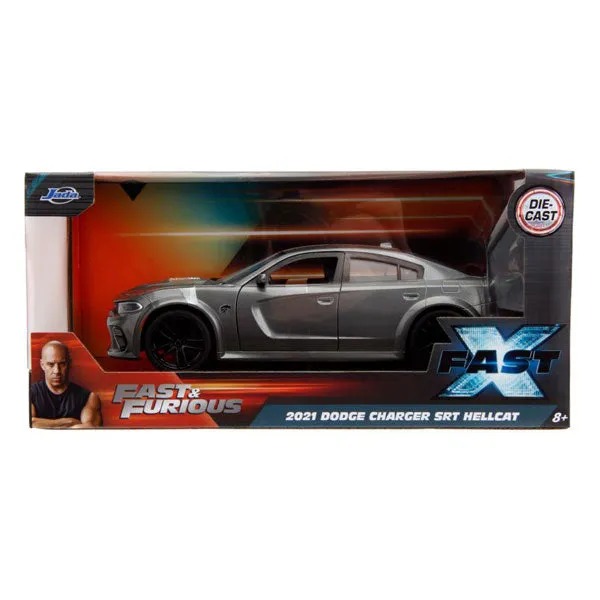 Fast & Furious 10 - 2021 Dodge Charger SRT Hellcat 1:24 Scale