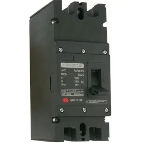 FGM6DC-2PL-320 225A, 2 Pole DC Moulded Case Circuit Breaker (MCCB) Fixed Type 20kA 225 Amp, 1000VDC