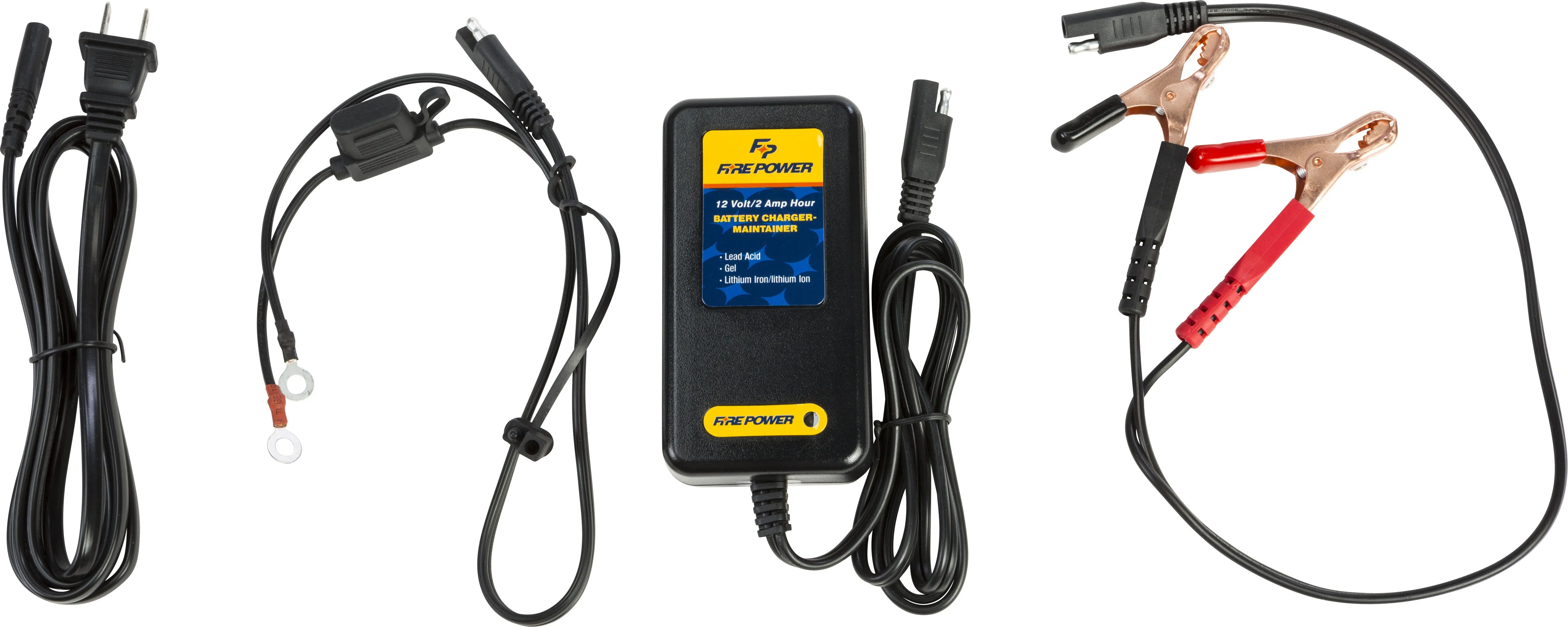 FIRE POWER 12V / 2 AMP BATTERY CHARGER HBC-LF0201