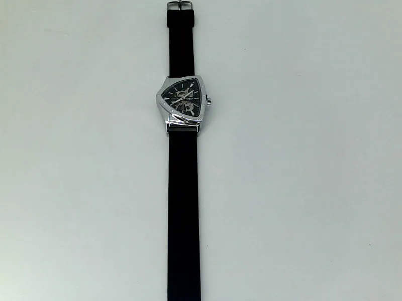 Forsining Men's Triangular Black Wristwatch