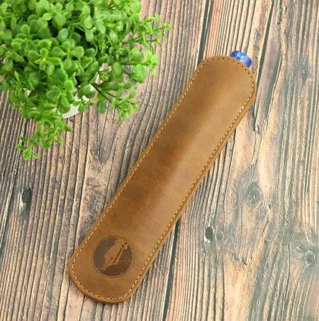 FPR Leather Single Pen Pouch