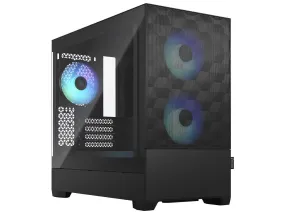 Fractal Design Pop Mini Air RGB Black TG Clear Tint mATX Case FD-C-POR1M-06