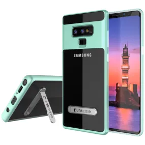 Galaxy Note 9 Lucid 3.0 PunkCase Armor Cover w/Integrated Kickstand and Screen Protector [Teal]