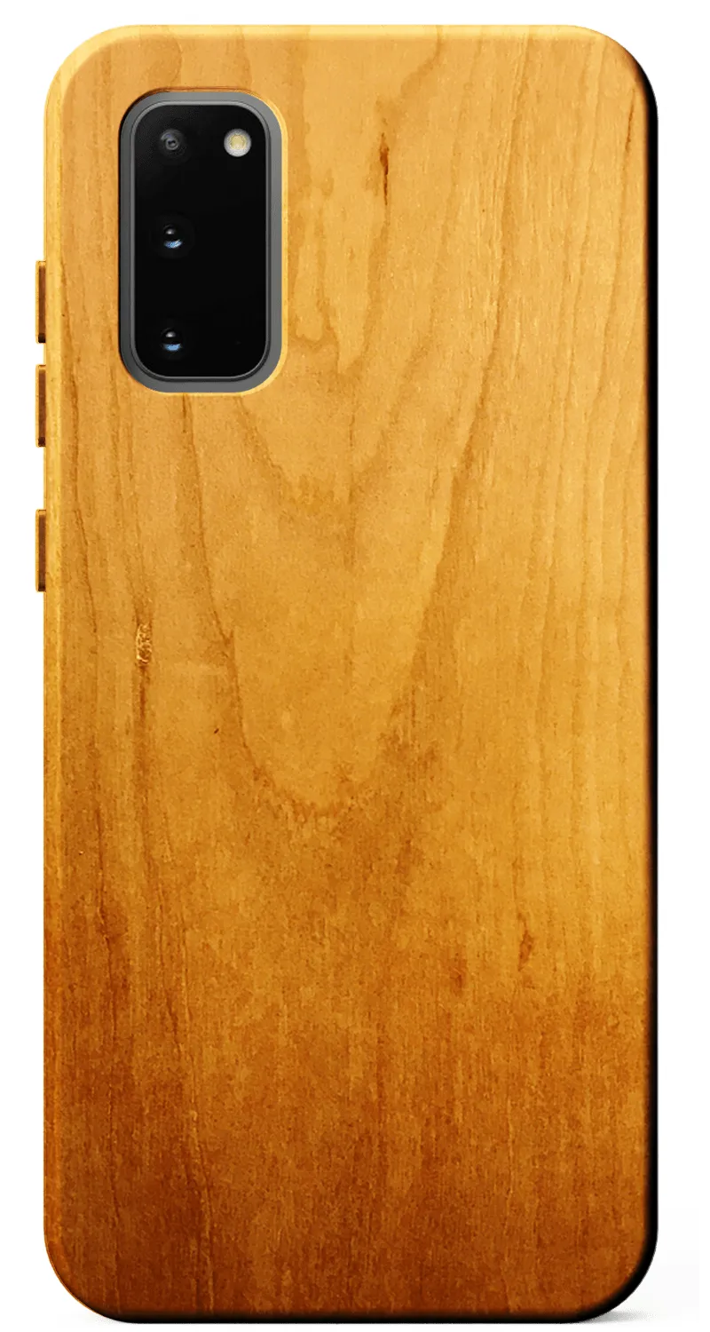 Galaxy S20 Wood Case