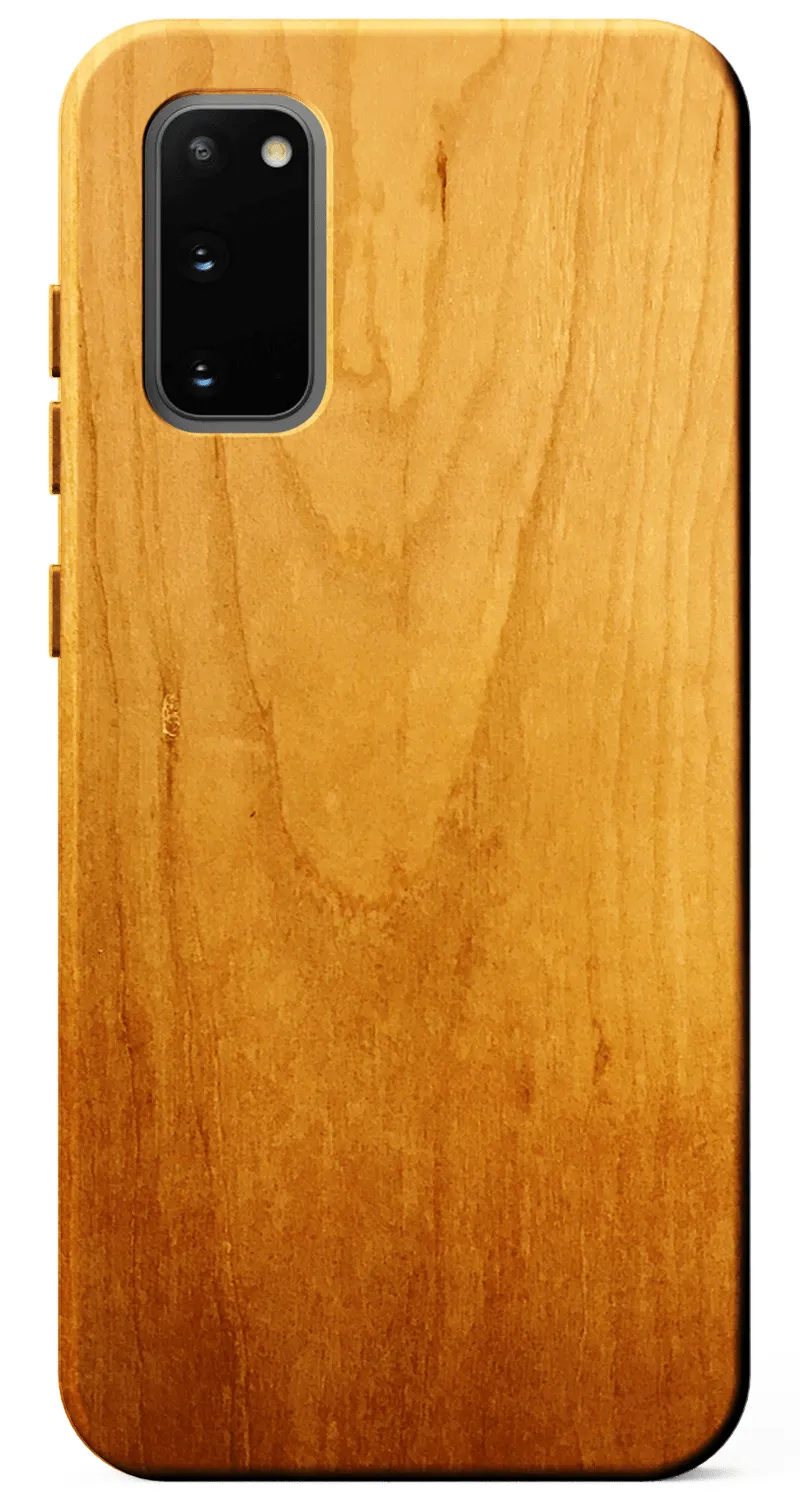 Galaxy S20 Wood Case