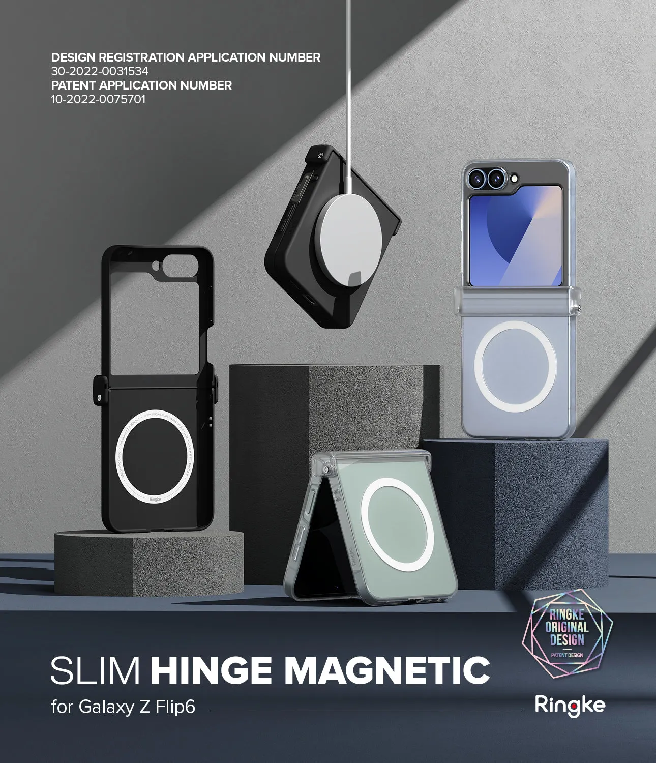 Galaxy Z Flip 6 Case | Slim Hinge Magnetic