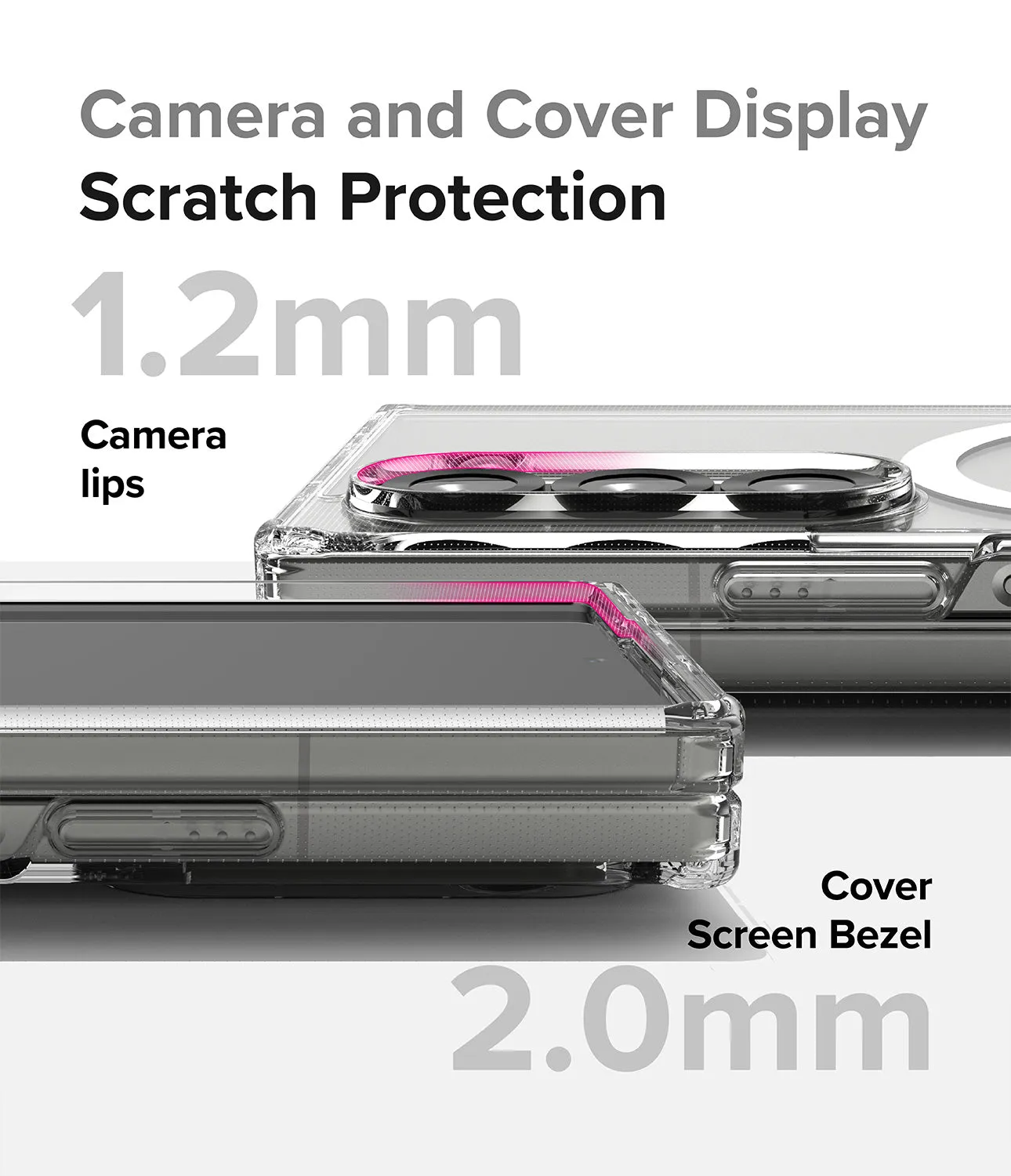 Galaxy Z Fold 6 Case | Fusion Magnetic - Clear