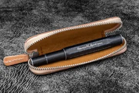 Galen Leather 1 Pen Case for Kaweco - Pocket Pen in Undyed Leather