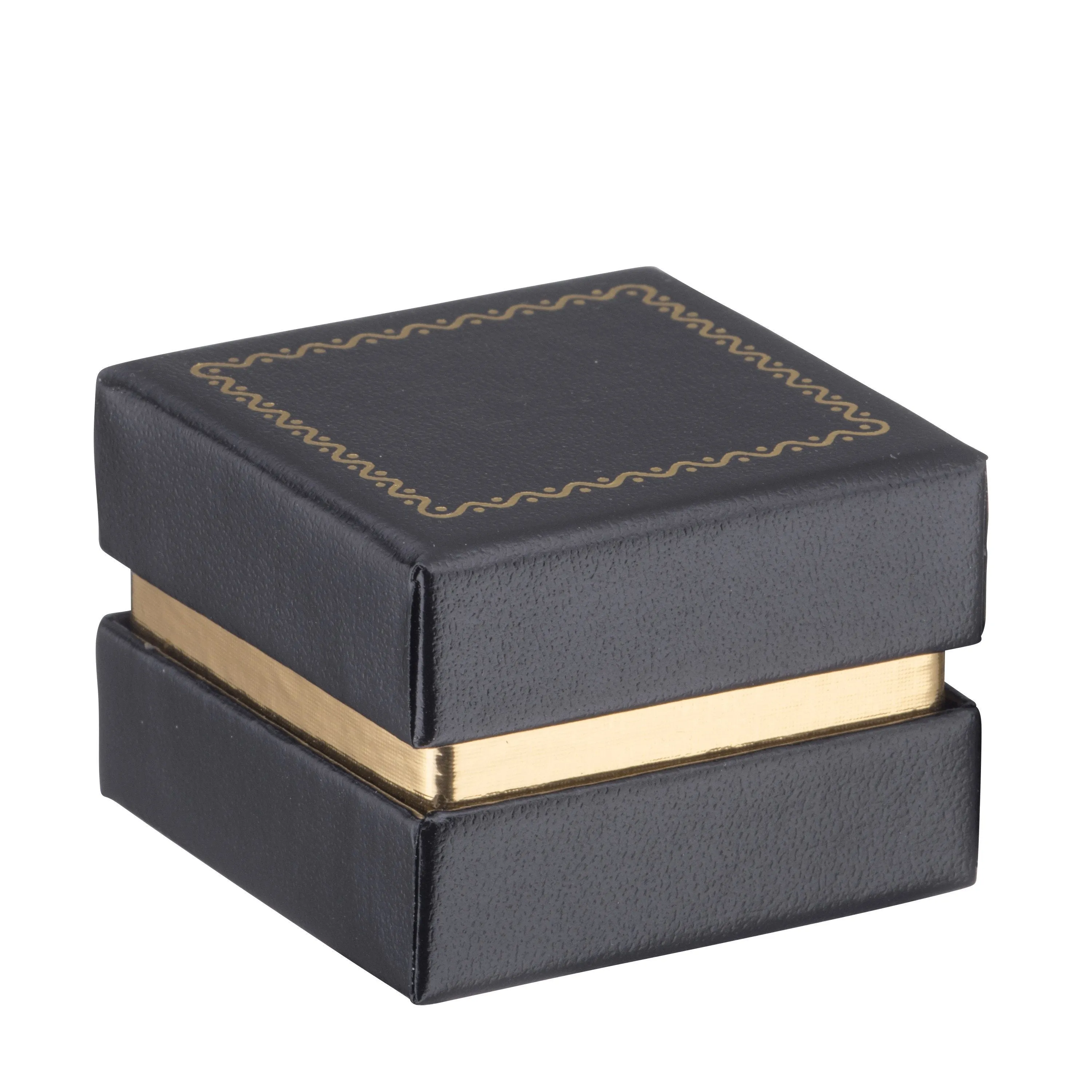 Gold Accented Cardboard Earring Box, Legacy Collection