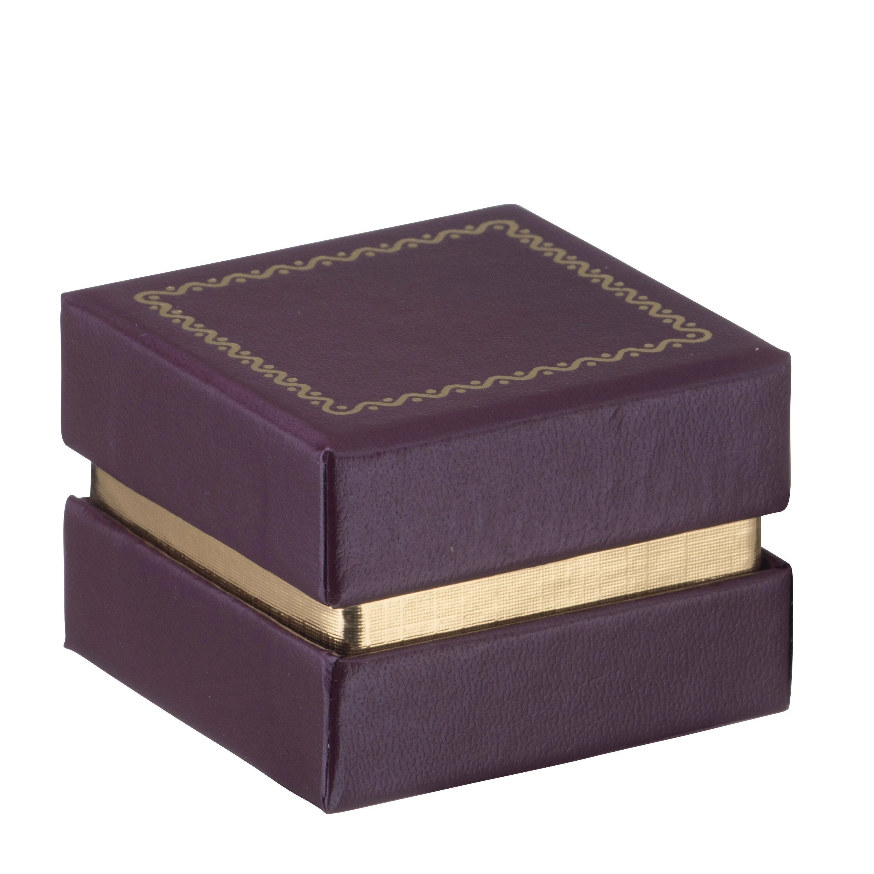 Gold Accented Cardboard Earring Box, Legacy Collection