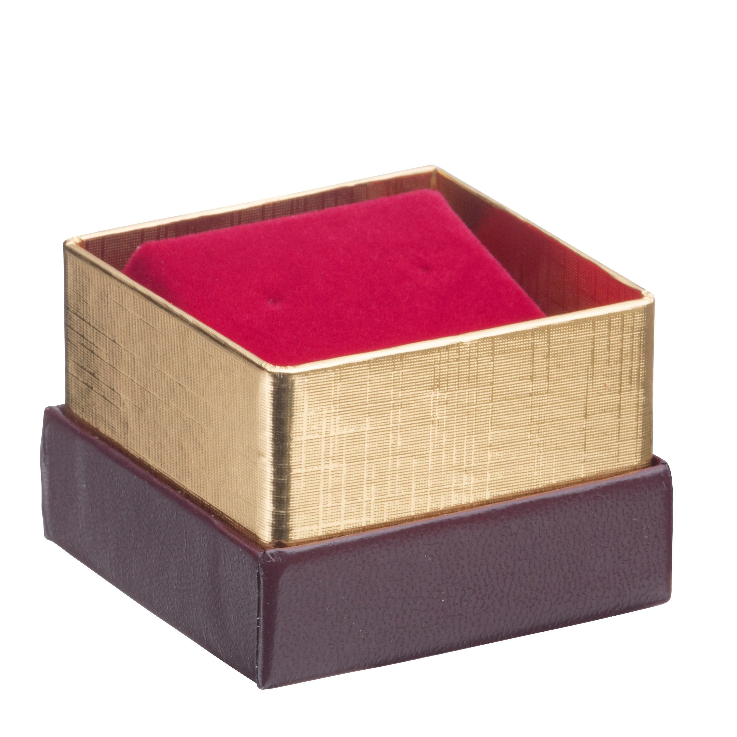 Gold Accented Cardboard Earring Box, Legacy Collection