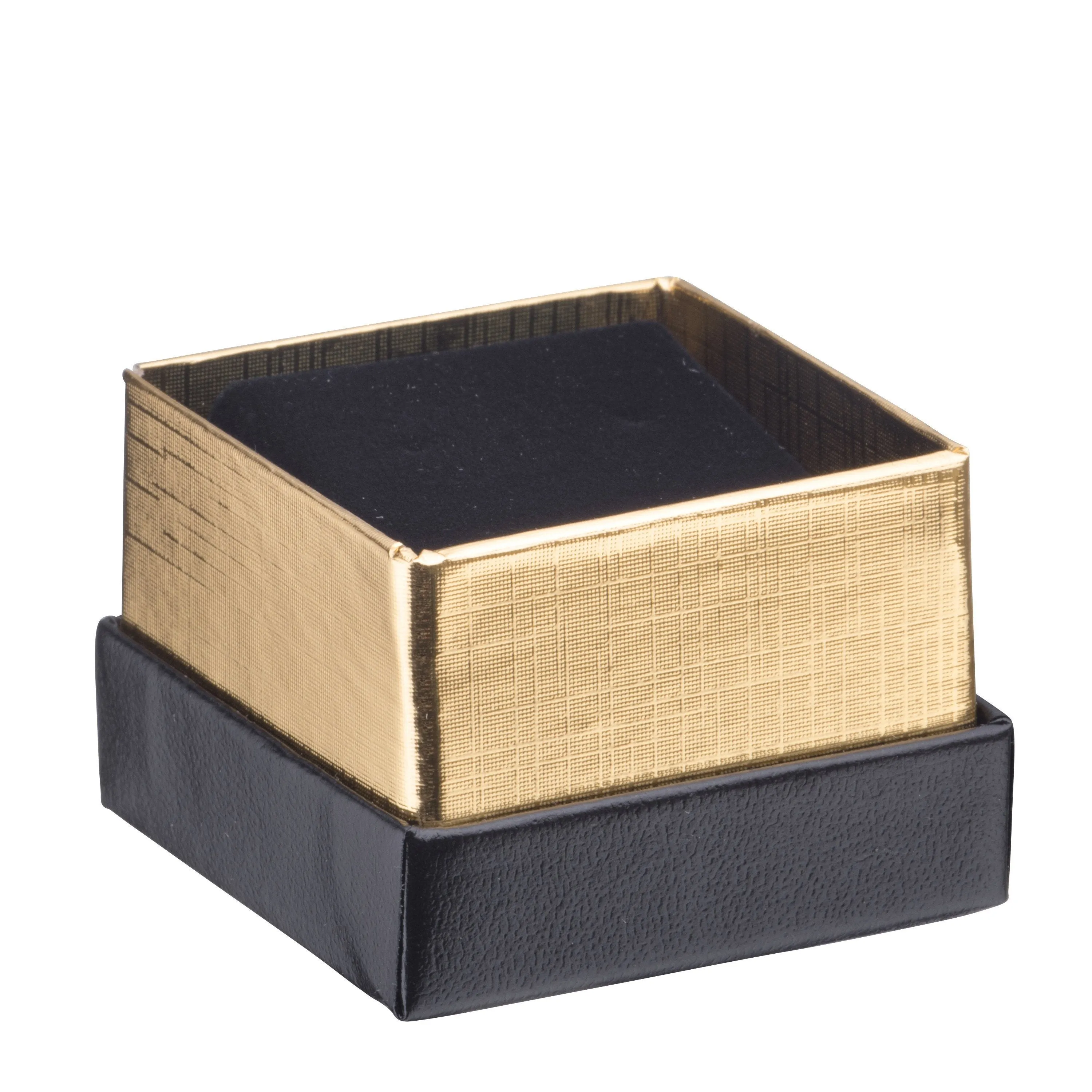 Gold Accented Cardboard Earring Box, Legacy Collection