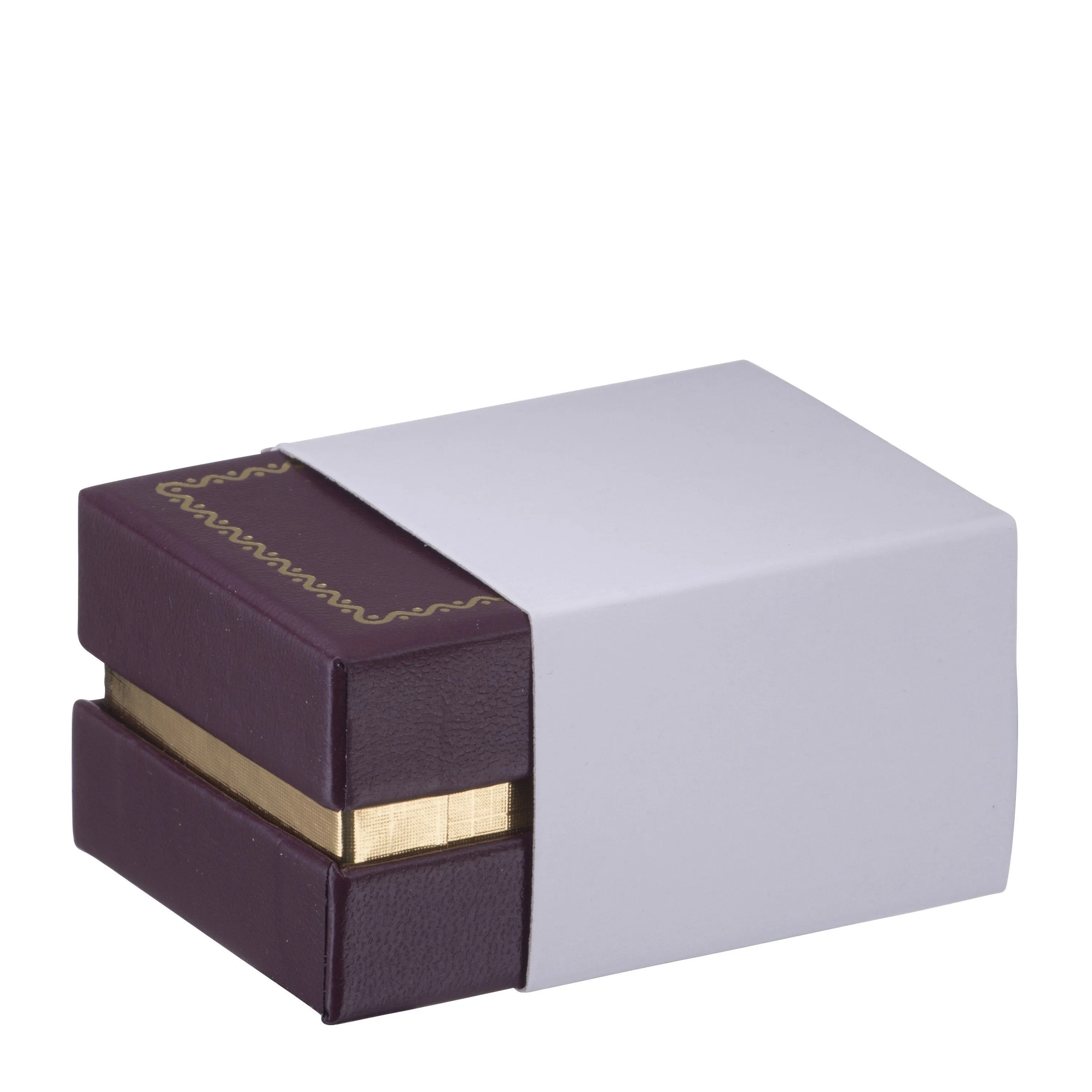 Gold Accented Cardboard Earring Box, Legacy Collection