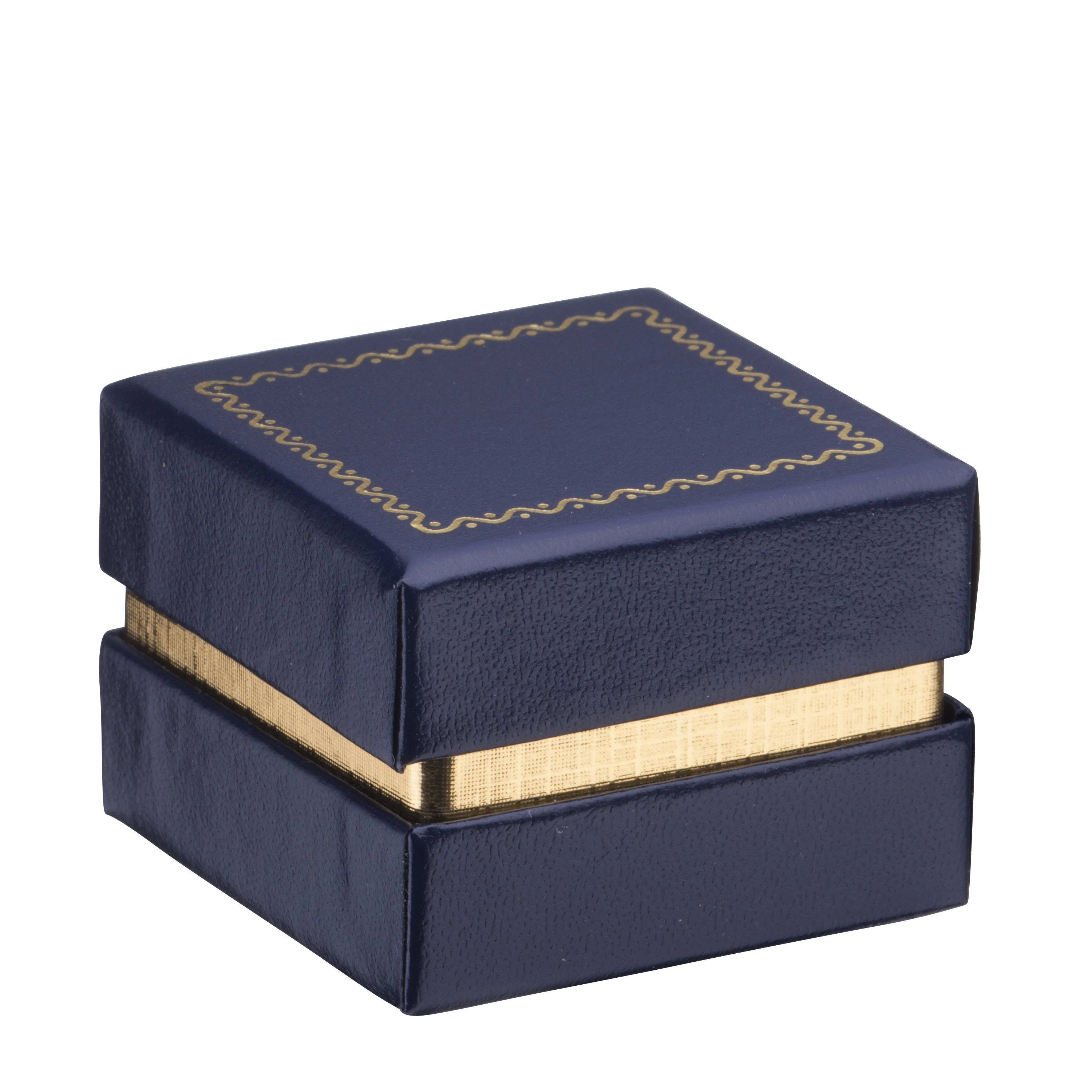 Gold Accented Cardboard Earring Box, Legacy Collection